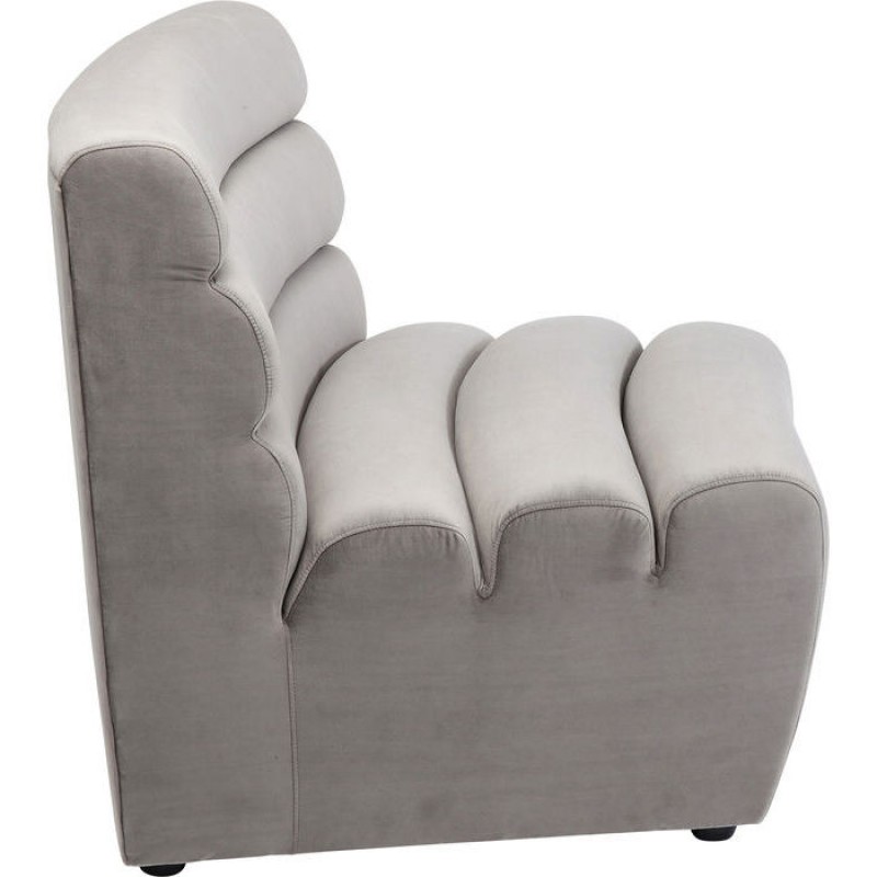 Sofa Element Wave Grey